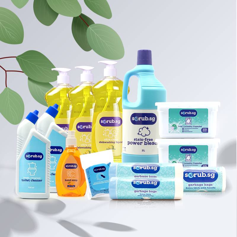 Household Cleaning Products Bundle