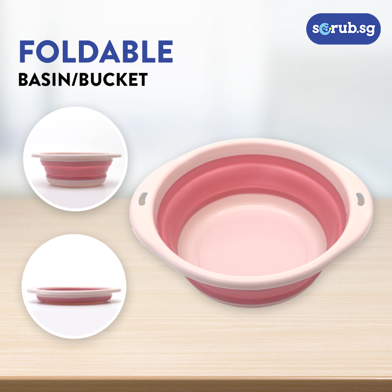 Collapsible / Foldable / Folding Basin | Pail | Bucket | Wash Basin