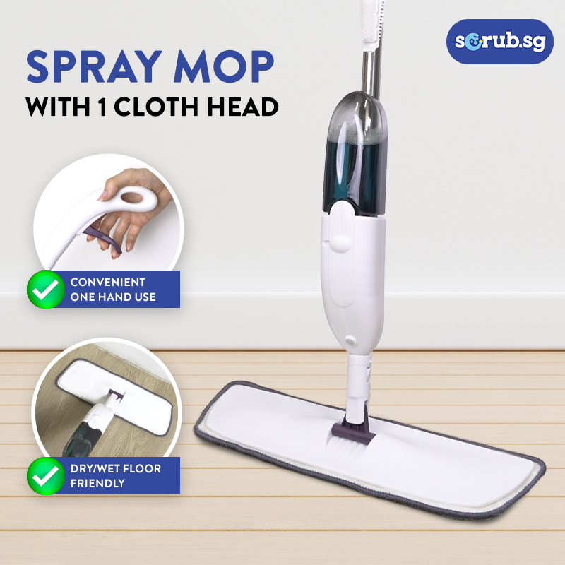 Spray Mop | Water Spray Mop With 1 Free Cloth Head