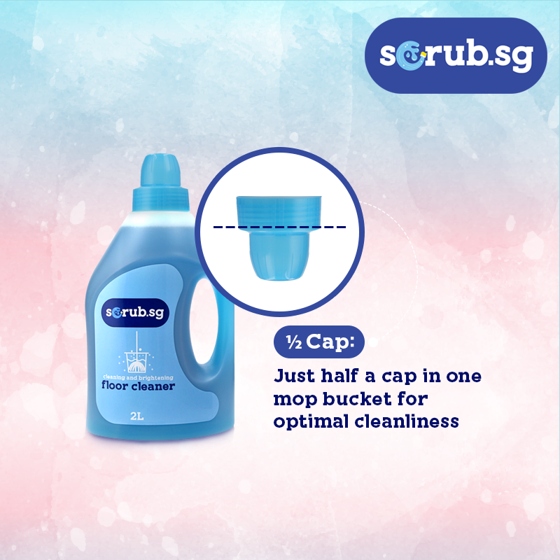 Anti-Bacterial Concentrated Cleaning & Brightening Floor Cleaner 2L